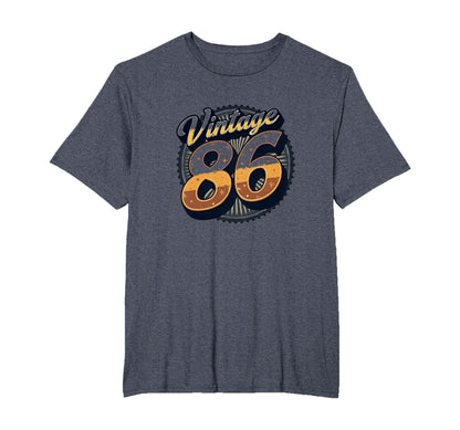 86 Birthday Gift Art Mens Big And T-Shirt - Novelty Apparel for Adults - T-Shirt, Sweatshirt, Hoodie