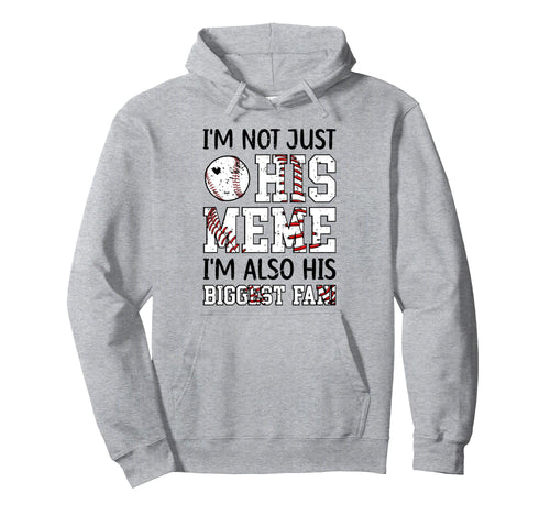 His Biggest Fan Baseball Meme Hoodie - Custom Art Print for Adults - T-Shirt, Sweatshirt, Hoodie