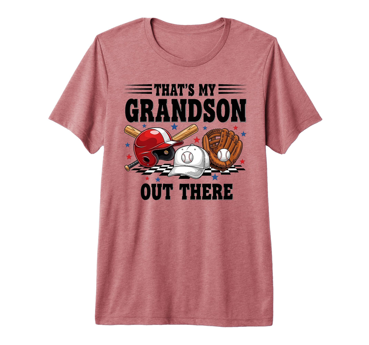 Proud Baseball Grandma Supporting Baseball T-Shirt - Unique Graphic Unisex - T-Shirt, Sweatshirt, Hoodie