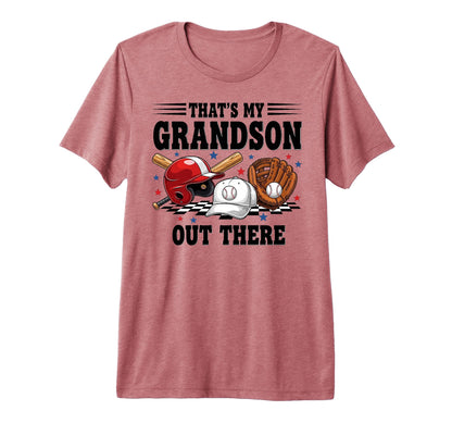 Proud Baseball Grandma Supporting Baseball T-Shirt - Unique Graphic Unisex - T-Shirt, Sweatshirt, Hoodie