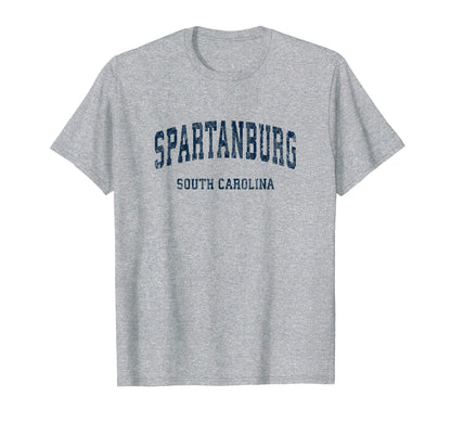 Spartanburg South Carolina Sc T-Shirt - Aesthetic Graphic Men Women - T-Shirt, Sweatshirt, Hoodie