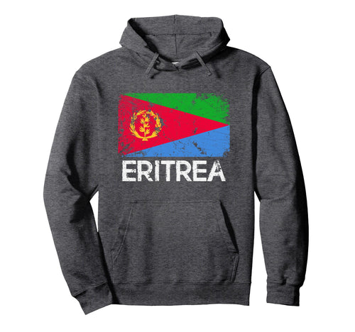 Eritrean Flag Made Eritrea Gift Hoodie - Minimalist Print for Adults - T-Shirt, Sweatshirt, Hoodie