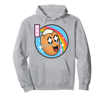 Japan Egg Kawaii Rainbow Anime Hoodie - Aesthetic Graphic for Adults - T-Shirt, Sweatshirt, Hoodie