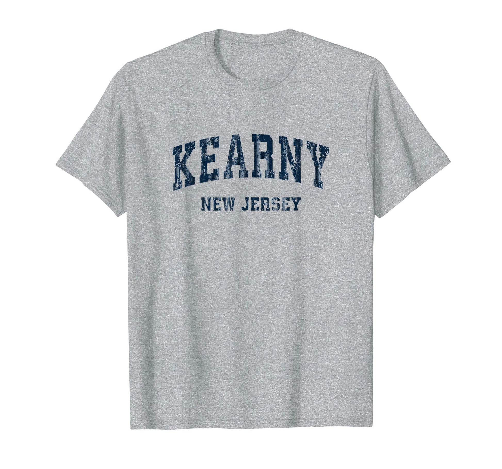 Kearny New Jersey Nj Varsity Sports Navy T-Shirt - Trendy Graphic Unisex - T-Shirt, Sweatshirt, Hoodie