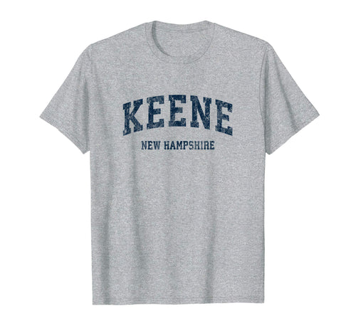 Keene New Hampshire Nh Varsity Sports T-Shirt - Custom Art Print Men Women - T-Shirt, Sweatshirt, Hoodie