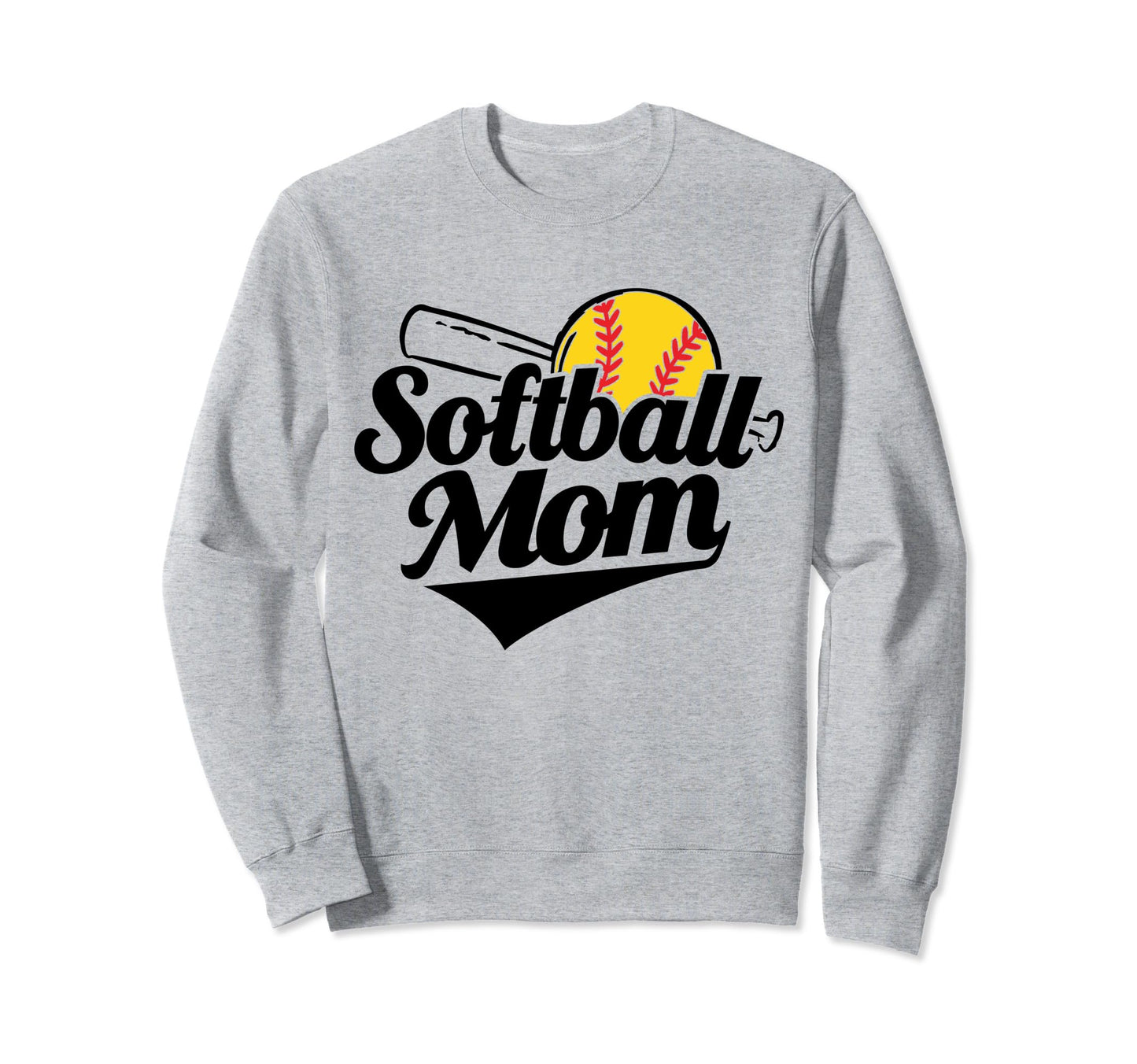 Softball Mom Player Team Mama Sweatshirt - Streetwear Style Men Women - T-Shirt, Sweatshirt, Hoodie