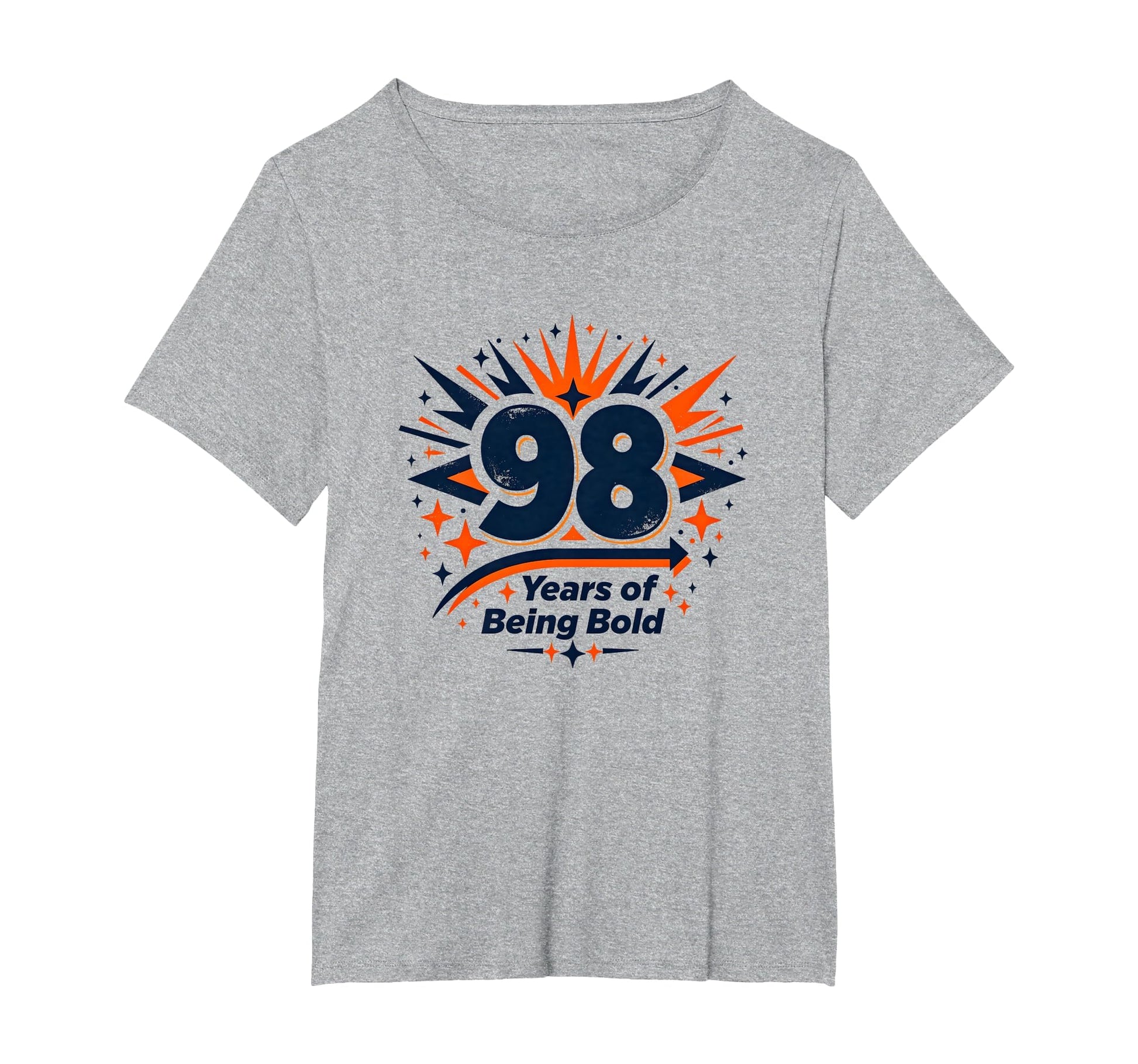 98 Years Bold Birthday Gift T-Shirt - Fun Novelty Design Men Women - T-Shirt, Sweatshirt, Hoodie