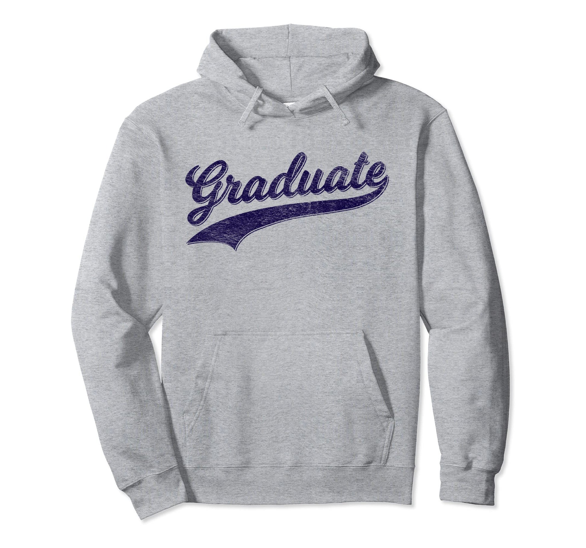 Graduate Class 2023 Varsity Script Hoodie - Minimalist Print Men Women - T-Shirt, Sweatshirt, Hoodie