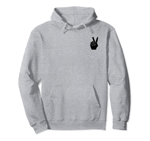 Peace Sign Gift D Ces Peace Out Love Hoodie - Casual Everyday Wear Unisex - T-Shirt, Sweatshirt, Hoodie