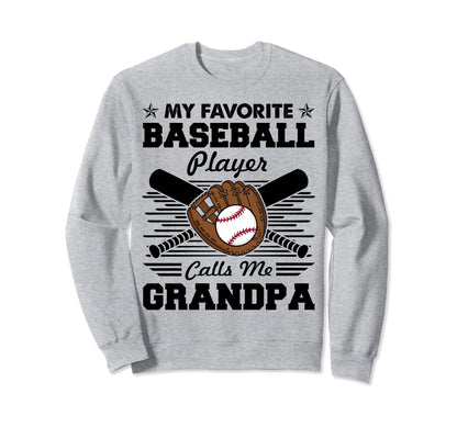 My Favorite Baseball Player Calls Me Sweatshirt - Custom Art Print Unisex - T-Shirt, Sweatshirt, Hoodie