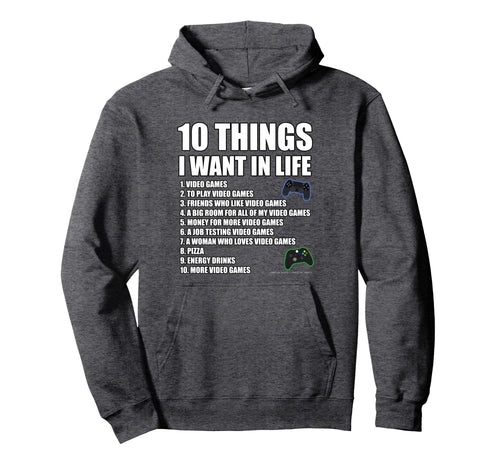Funny Gaming Video Game Novelty Gift Hoodie - Unique Graphic Men Women - T-Shirt, Sweatshirt, Hoodie