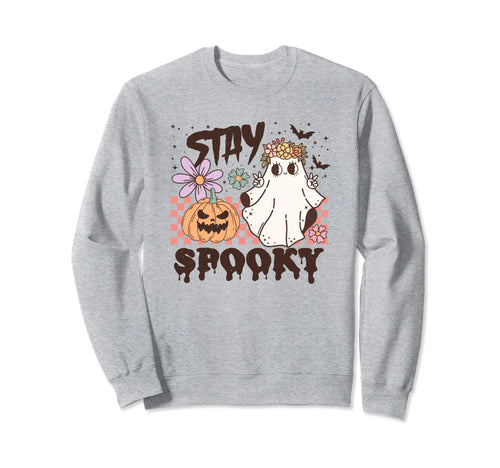 Halloween Ghost Spooky Kawaii Creepy Sweatshirt - Custom Art Print Unisex - T-Shirt, Sweatshirt, Hoodie
