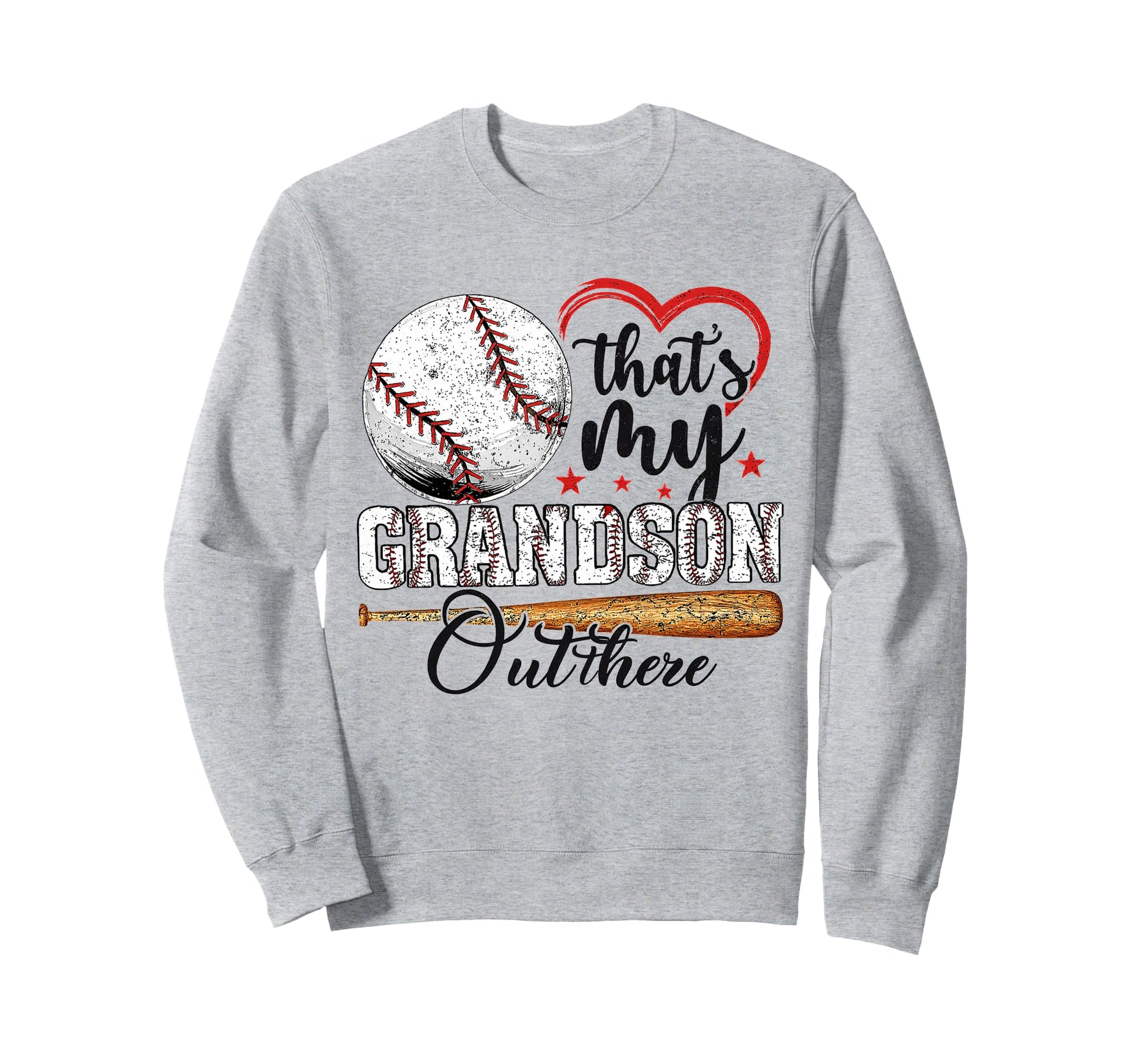 Thats My Grandson Out There Sweatshirt - Custom Art Print for Adults - T-Shirt, Sweatshirt, Hoodie