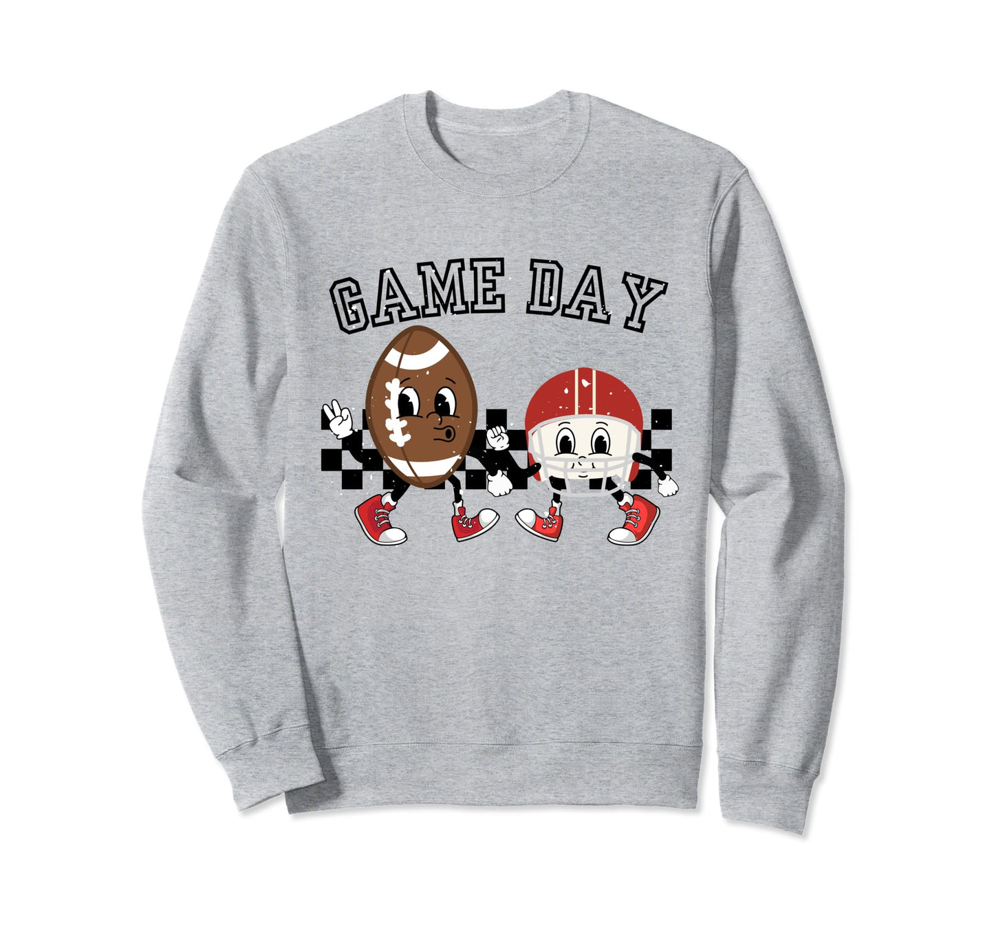 Football Game Day Funny Team Sweatshirt - Casual Everyday Wear Men Women - T-Shirt, Sweatshirt, Hoodie