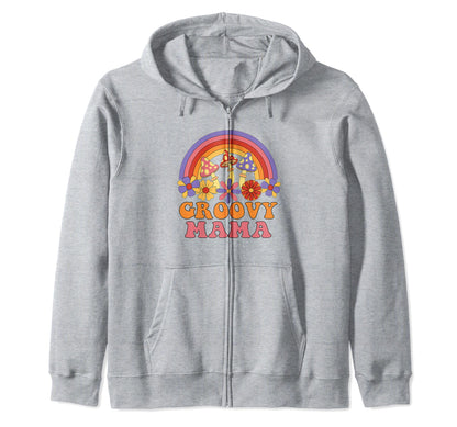 Groovy Mama 70S Aesthetic Nostalgia T-Shirt - Unique Graphic for Adults - T-Shirt, Sweatshirt, Hoodie