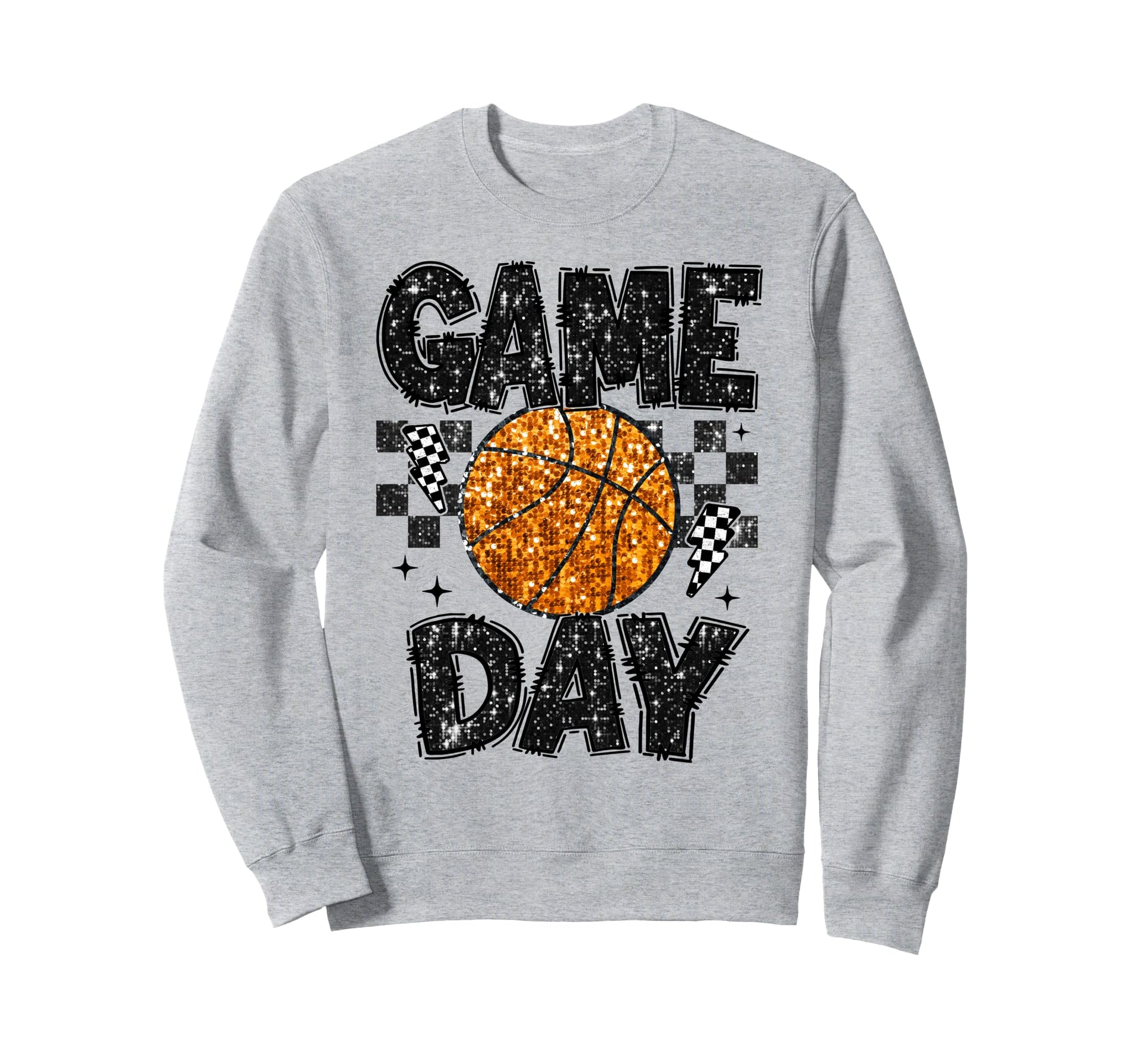 Game Day Basketball Life Mama Sweatshirt - Aesthetic Graphic for Adults - T-Shirt, Sweatshirt, Hoodie