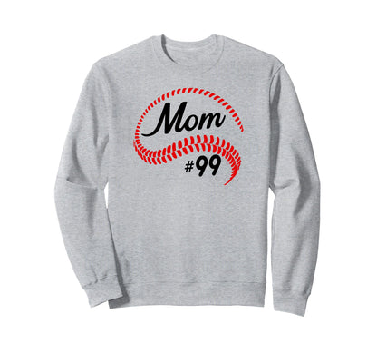 Baseball Softball 99 Baseball Sweatshirt - Fun Novelty Design Men Women - T-Shirt, Sweatshirt, Hoodie