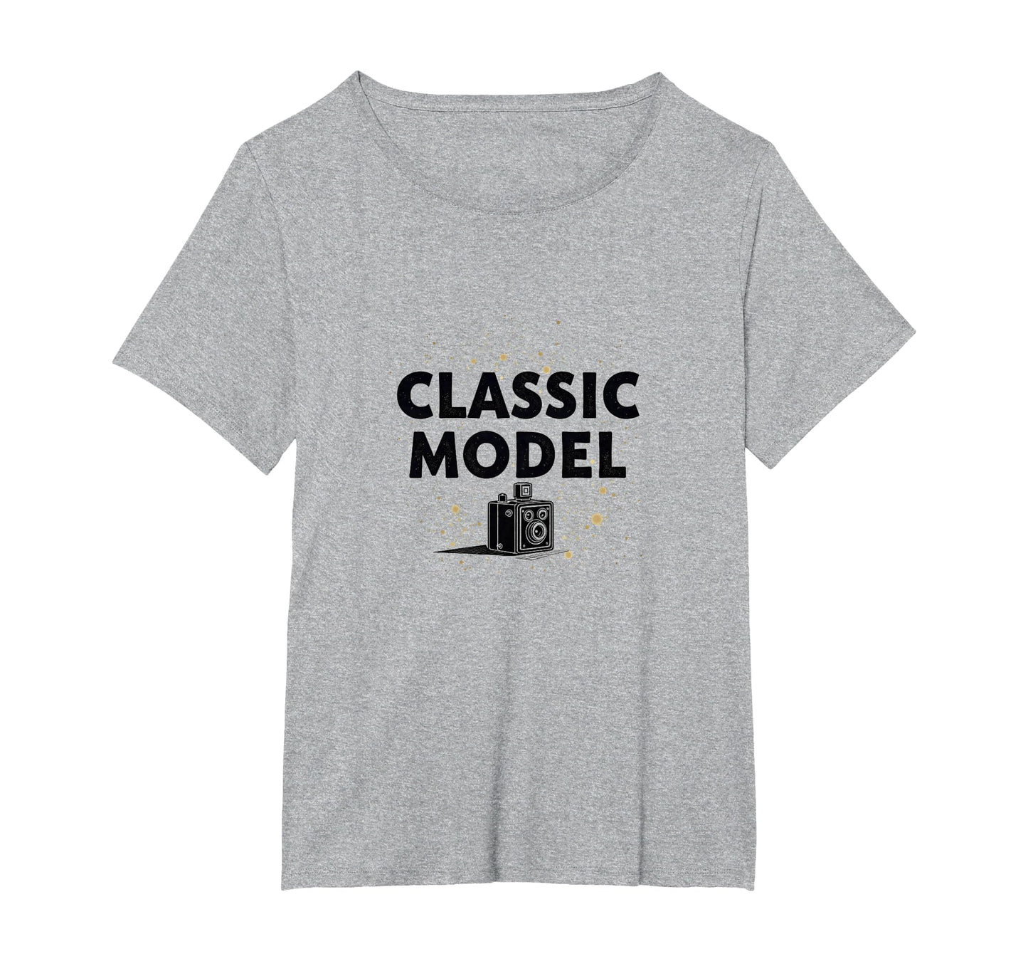 Model 1900S Camera Nostalgia Womens T-Shirt - Graphic Print for Adults - T-Shirt, Sweatshirt, Hoodie