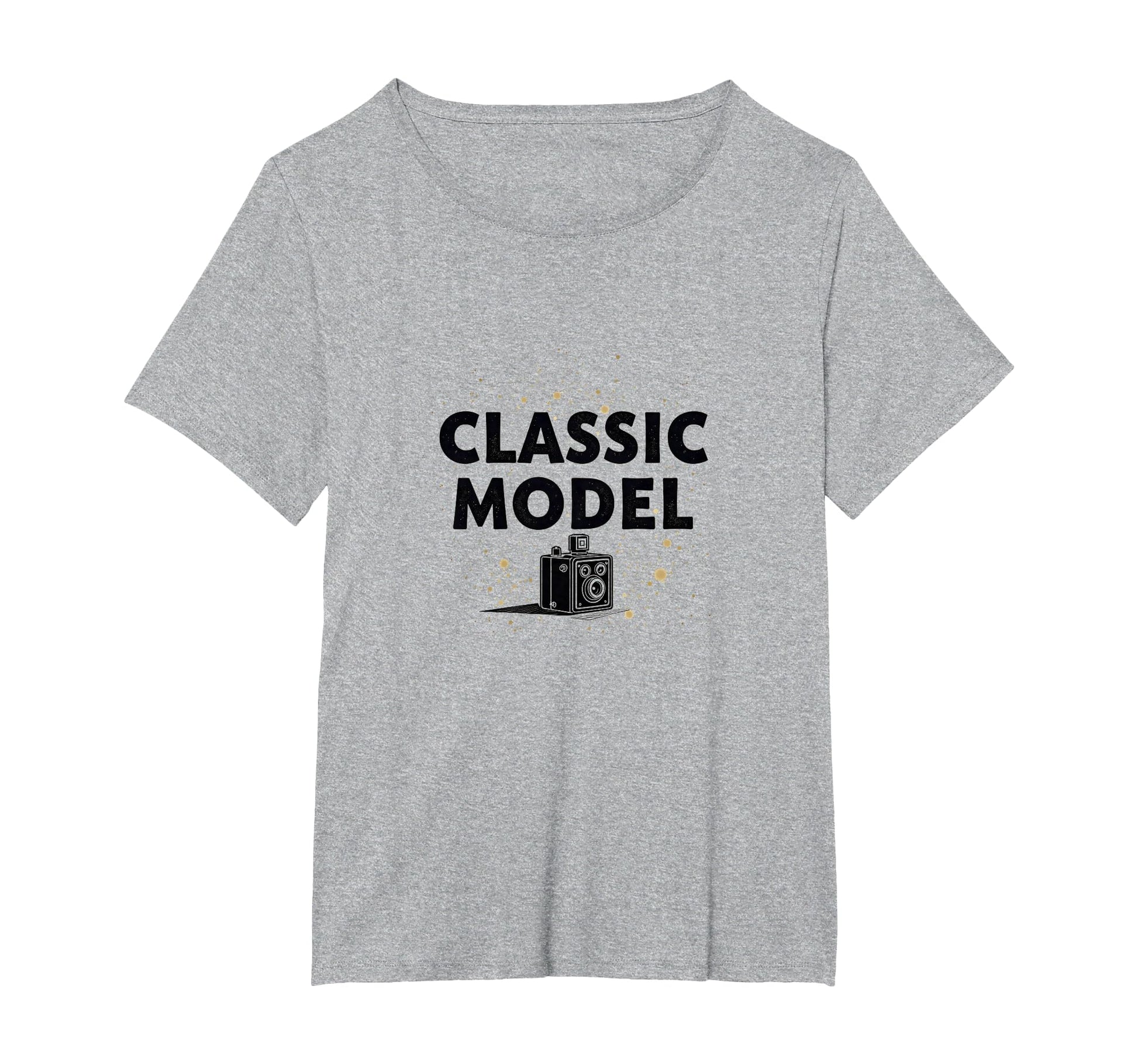Model 1900S Camera Nostalgia Womens T-Shirt - Graphic Print for Adults - T-Shirt, Sweatshirt, Hoodie