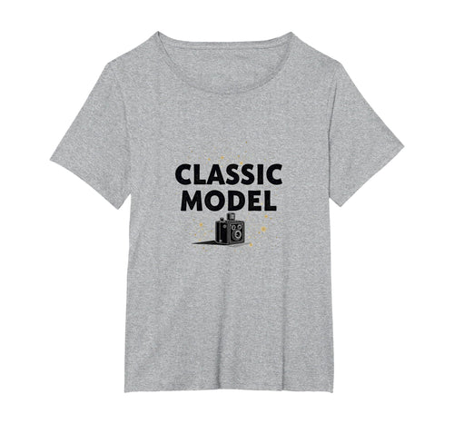 Model 1900S Camera Nostalgia Womens T-Shirt - Trendy Graphic Men Women - T-Shirt, Sweatshirt, Hoodie