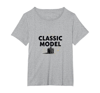 Model 1900S Camera Nostalgia Womens T-Shirt - Novelty Apparel Men Women - T-Shirt, Sweatshirt, Hoodie