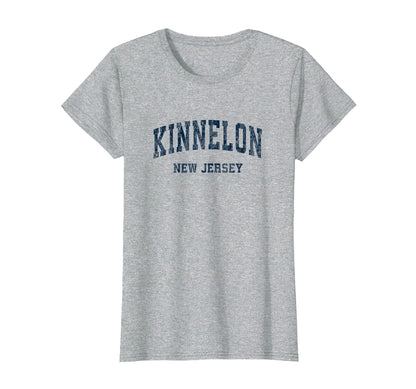 Kinnelon New Jersey Nj Varsity T-Shirt - Minimalist Print for Adults - T-Shirt, Sweatshirt, Hoodie