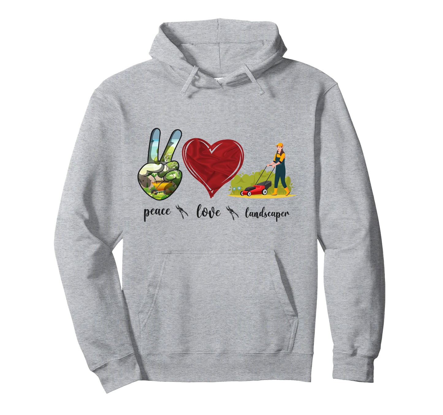 Landscaper Landscaping Landscape Architect Hoodie - Trendy Graphic Unisex - T-Shirt, Sweatshirt, Hoodie
