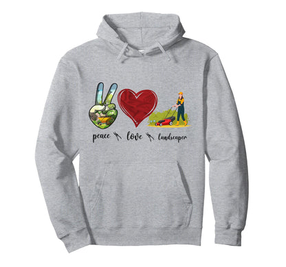 Landscaper Landscaping Landscape Architect Hoodie - Trendy Graphic Unisex - T-Shirt, Sweatshirt, Hoodie