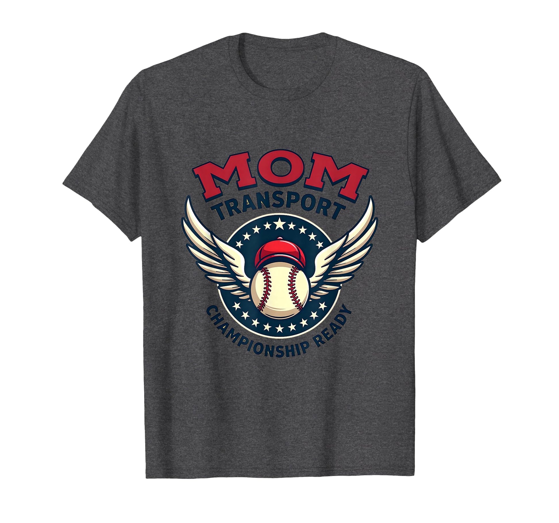 Baseball Mama Transport Championship T-Shirt - Aesthetic Graphic Unisex - T-Shirt, Sweatshirt, Hoodie