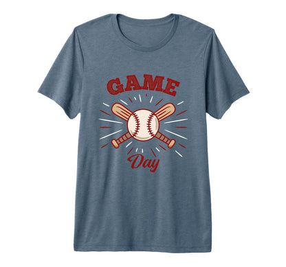 Game Day Baseball Funny Baseball T-Shirt - Casual Everyday Wear Unisex - T-Shirt, Sweatshirt, Hoodie