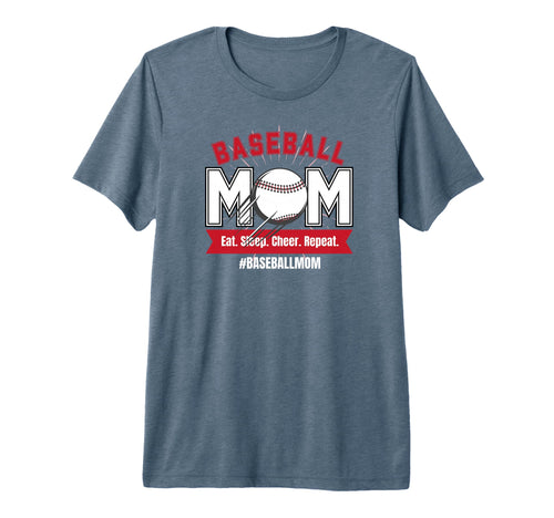 Baseball Mom Game Day Proud Sports Moms T-Shirt - Graphic Print for Adults - T-Shirt, Sweatshirt, Hoodie