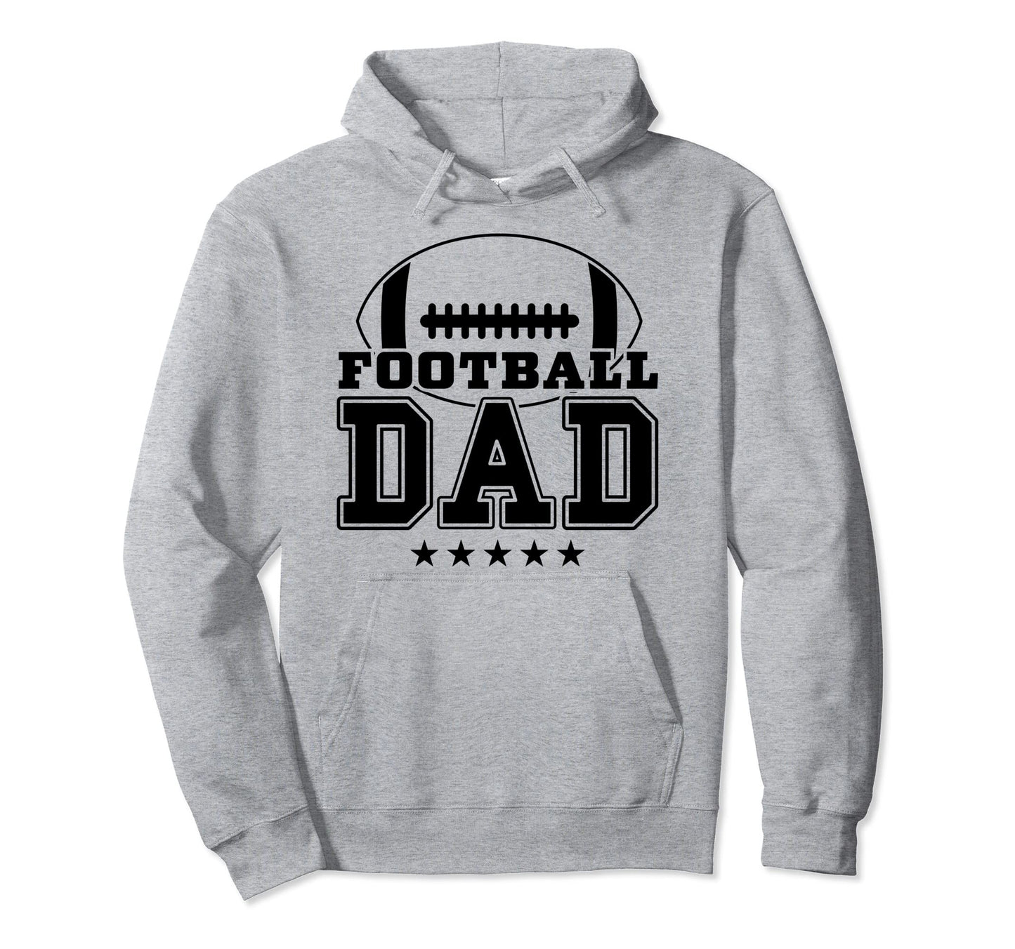 Football Dad American Football Hoodie - Fun Novelty Design Men Women - T-Shirt, Sweatshirt, Hoodie