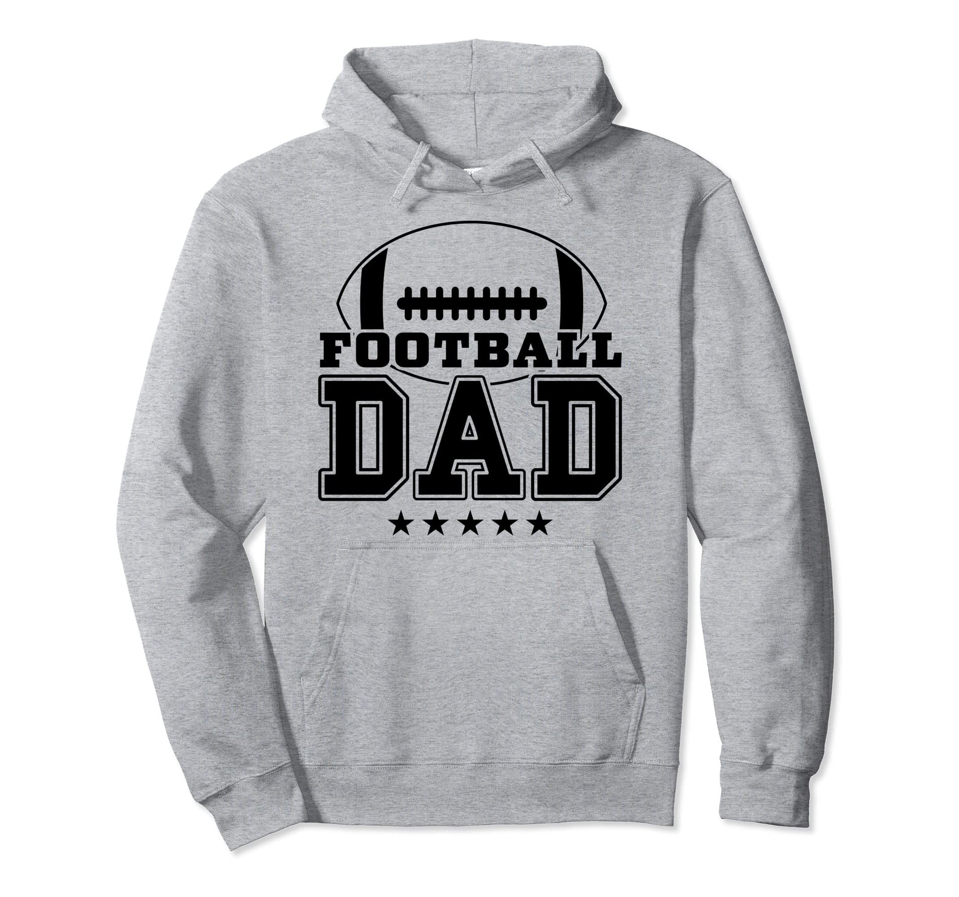 Football Dad American Football Hoodie - Fun Novelty Design Men Women - T-Shirt, Sweatshirt, Hoodie