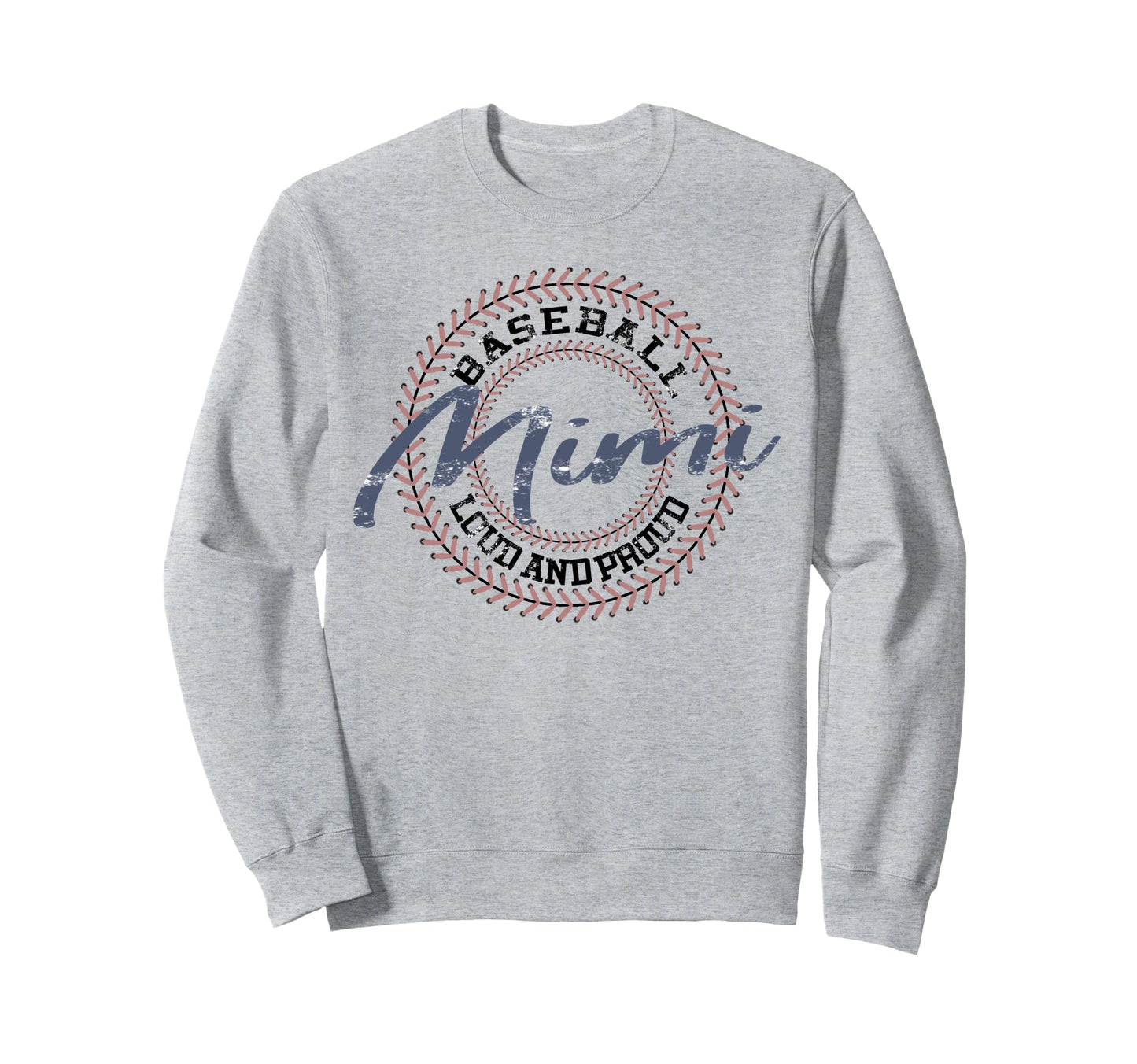 Baseball Mimi Baseball Grandma Sweatshirt - Streetwear Style Unisex - T-Shirt, Sweatshirt, Hoodie
