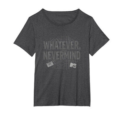 Whatever Nevermind Gen X Nostalgic T-Shirt - Streetwear Style Men Women - T-Shirt, Sweatshirt, Hoodie