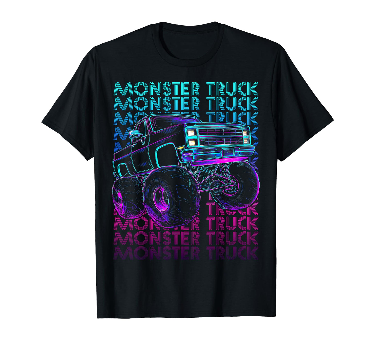 Monster Trucks 4 Wheeler Offroad T-Shirt - Streetwear Style for Adults - T-Shirt, Sweatshirt, Hoodie