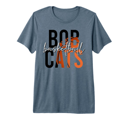 Bobcats Basketball Mom Game Day Bobcat T-Shirt - Graphic Print for Adults - T-Shirt, Sweatshirt, Hoodie