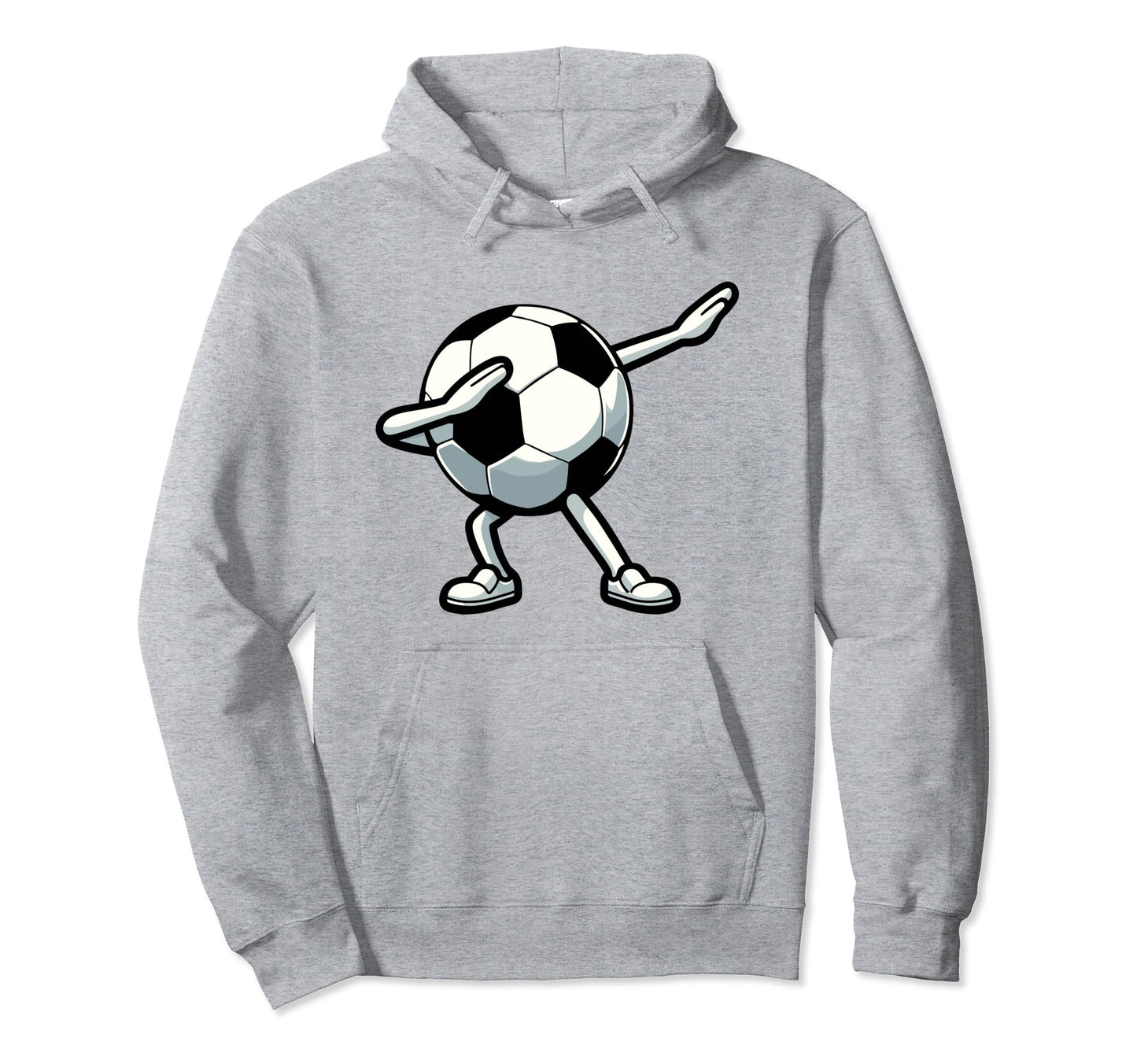 Dabbing Soccer Game Day Soccer Fan Hoodie - Novelty Apparel for Adults - T-Shirt, Sweatshirt, Hoodie