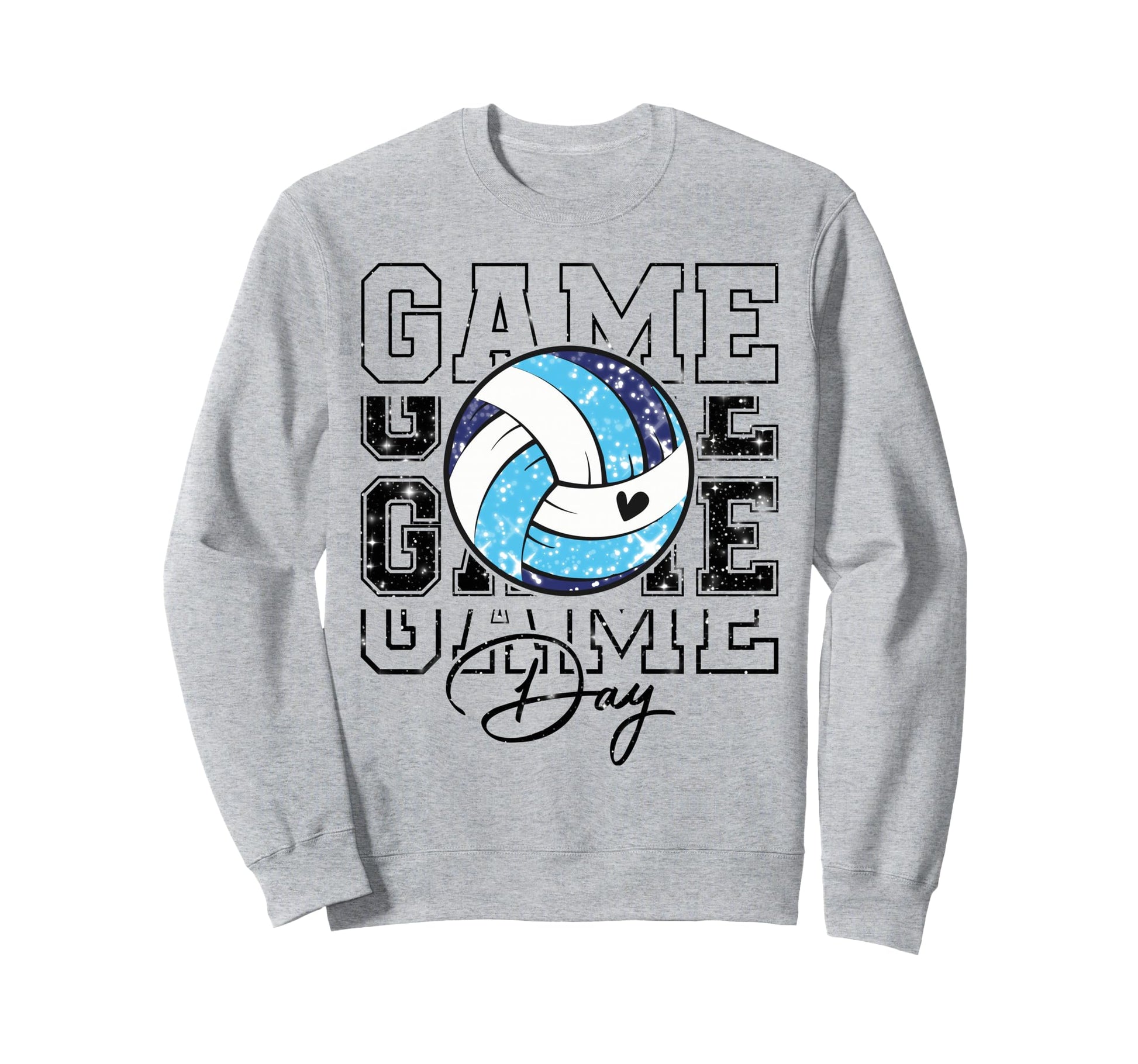 Volleyball Game Day Volleyball Mom Sweatshirt - Novelty Apparel Men Women - T-Shirt, Sweatshirt, Hoodie