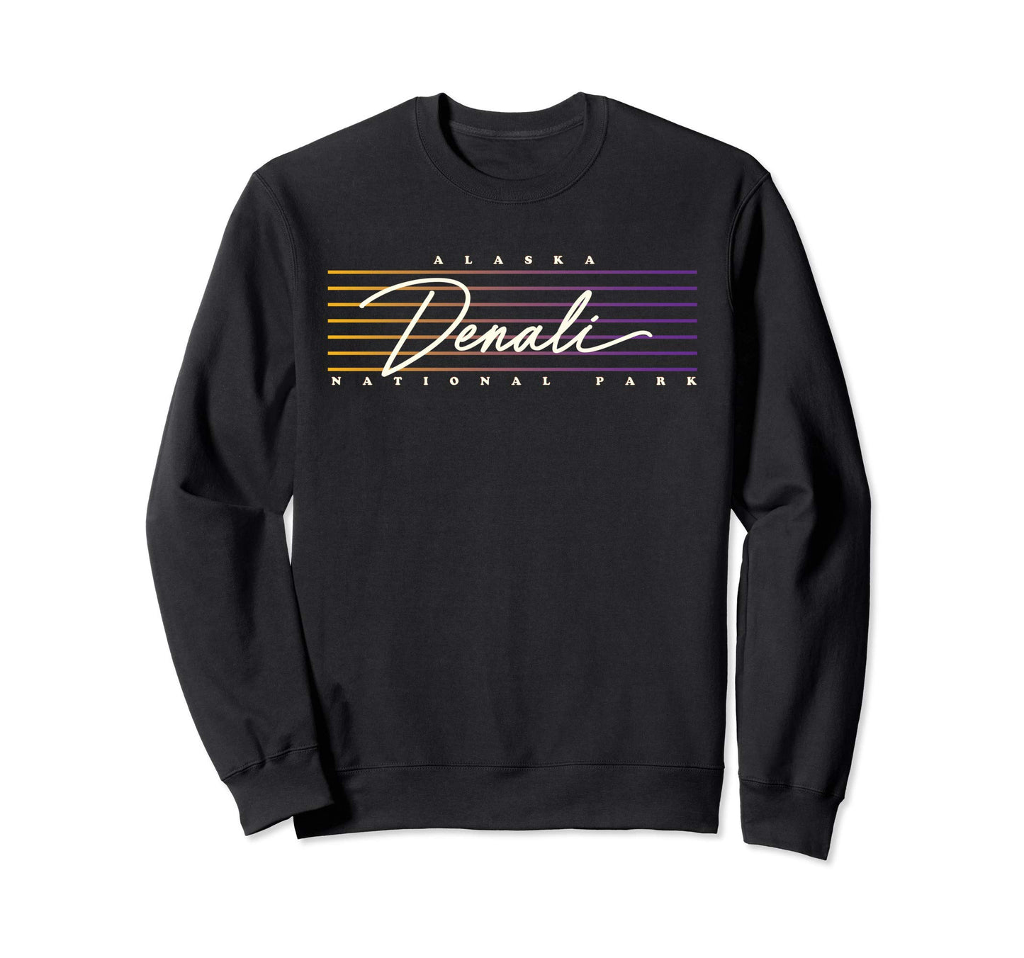 Denali National Park Sweatshirt - Graphic Print Men Women - T-Shirt, Sweatshirt, Hoodie