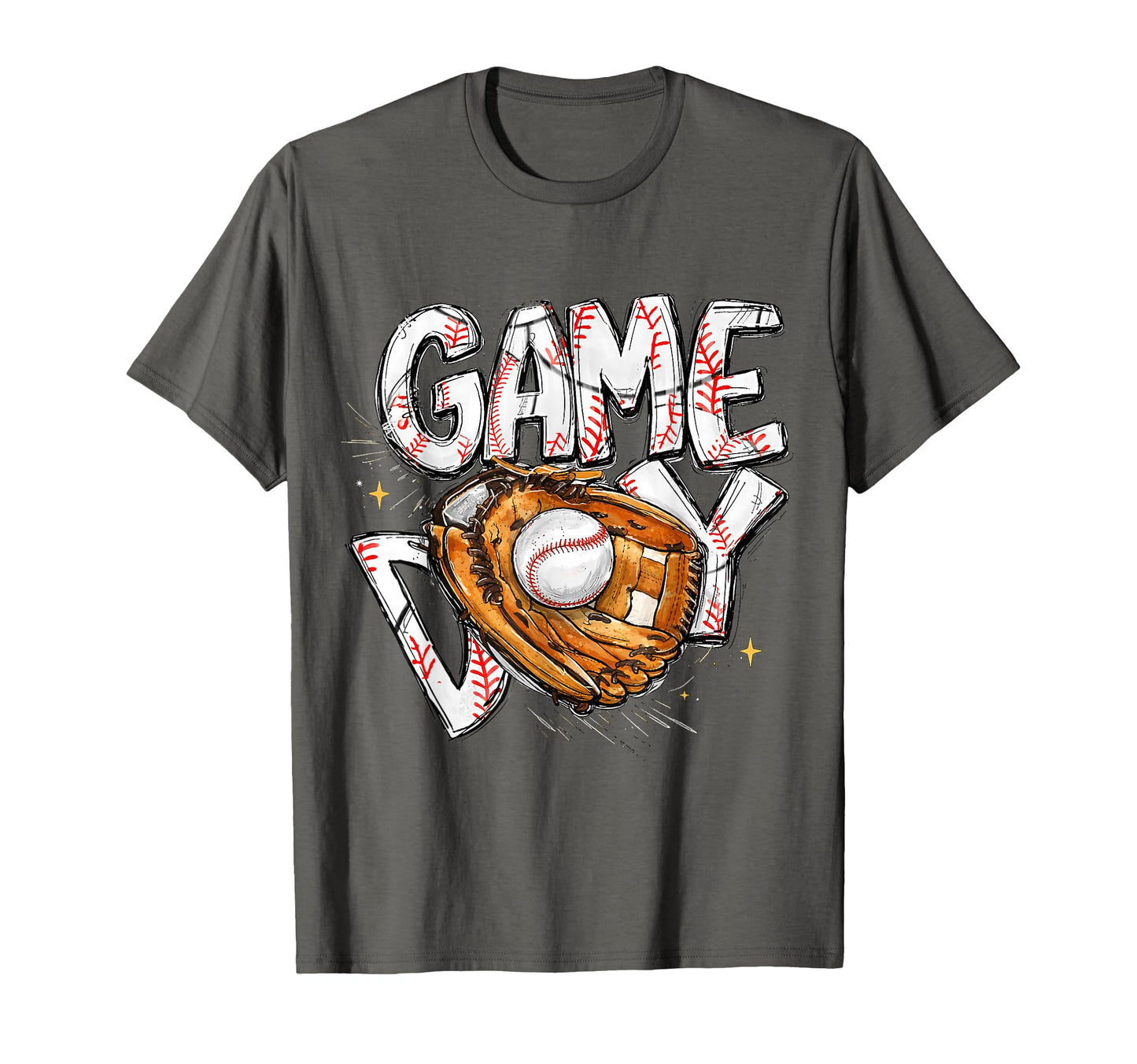 Game Day Baseball Softball Mom Life T-Shirt - Graphic Print for Adults - T-Shirt, Sweatshirt, Hoodie