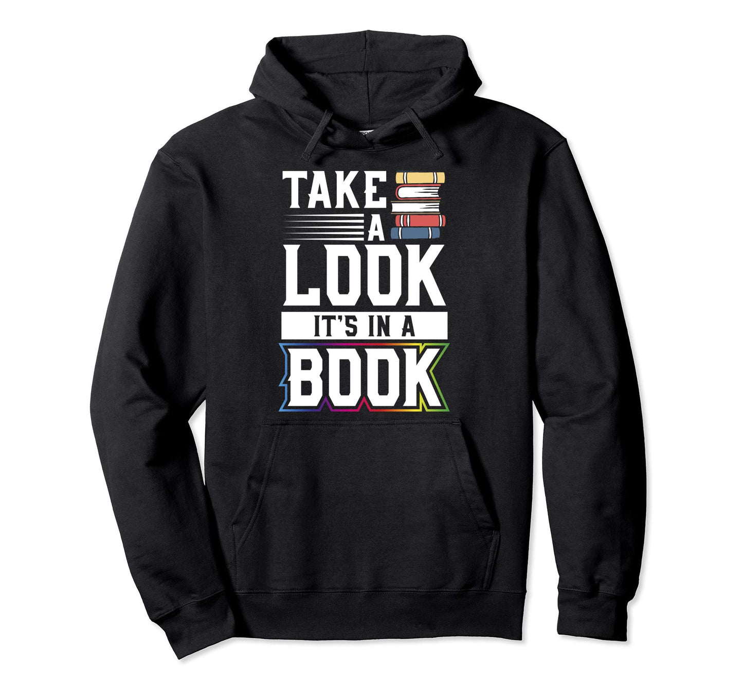 Love Reading Love Rainbows Gift Rainbow Hoodie - Minimalist Print Men Women - T-Shirt, Sweatshirt, Hoodie