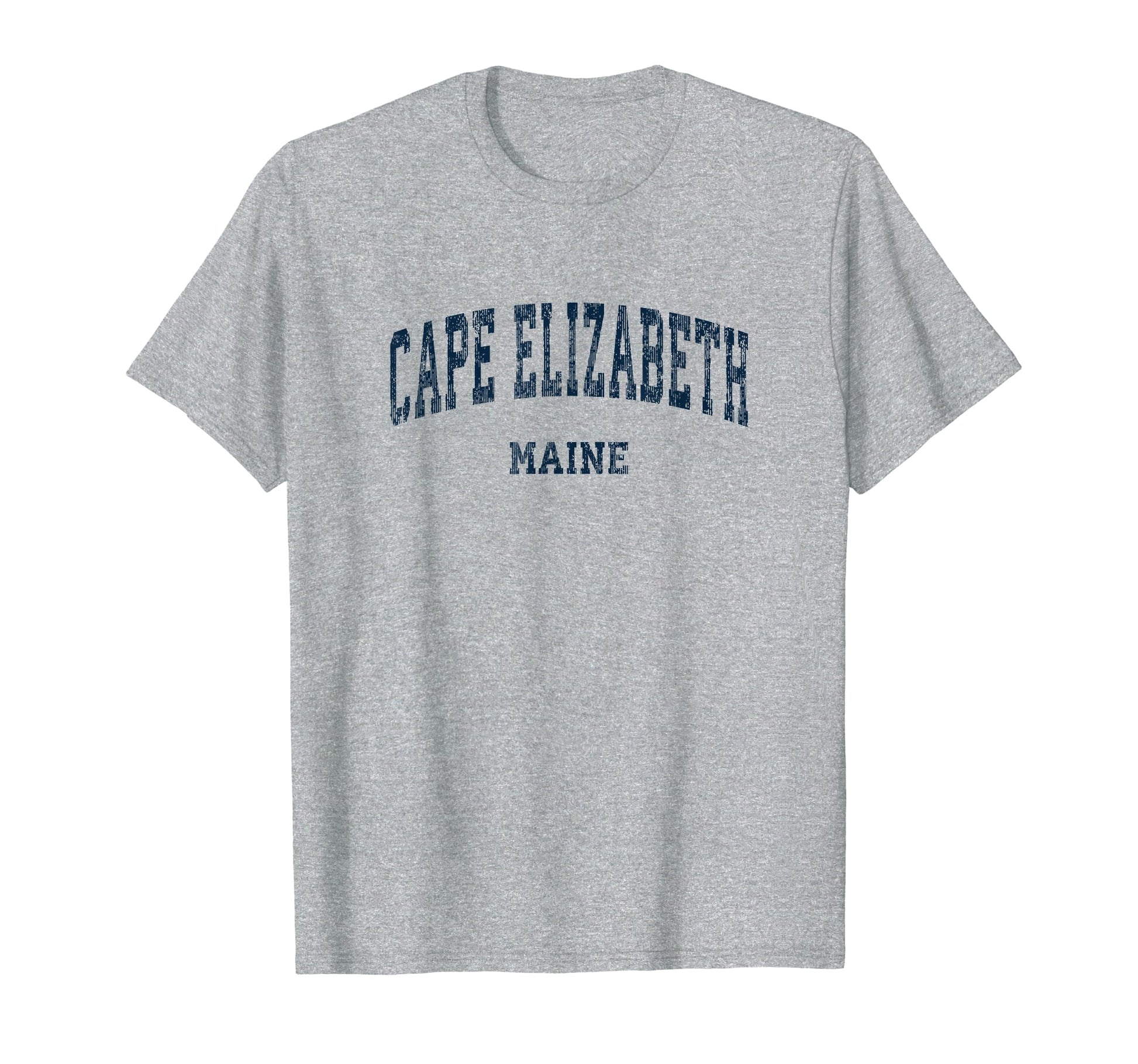 Cape Elizabeth Maine Me Varsity T-Shirt - Novelty Apparel for Adults - T-Shirt, Sweatshirt, Hoodie