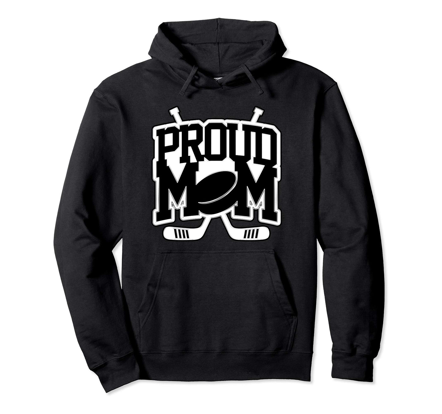 Proud Hockey Mom Gifts Mom Coach Hoodie - Aesthetic Graphic for Adults - T-Shirt, Sweatshirt, Hoodie