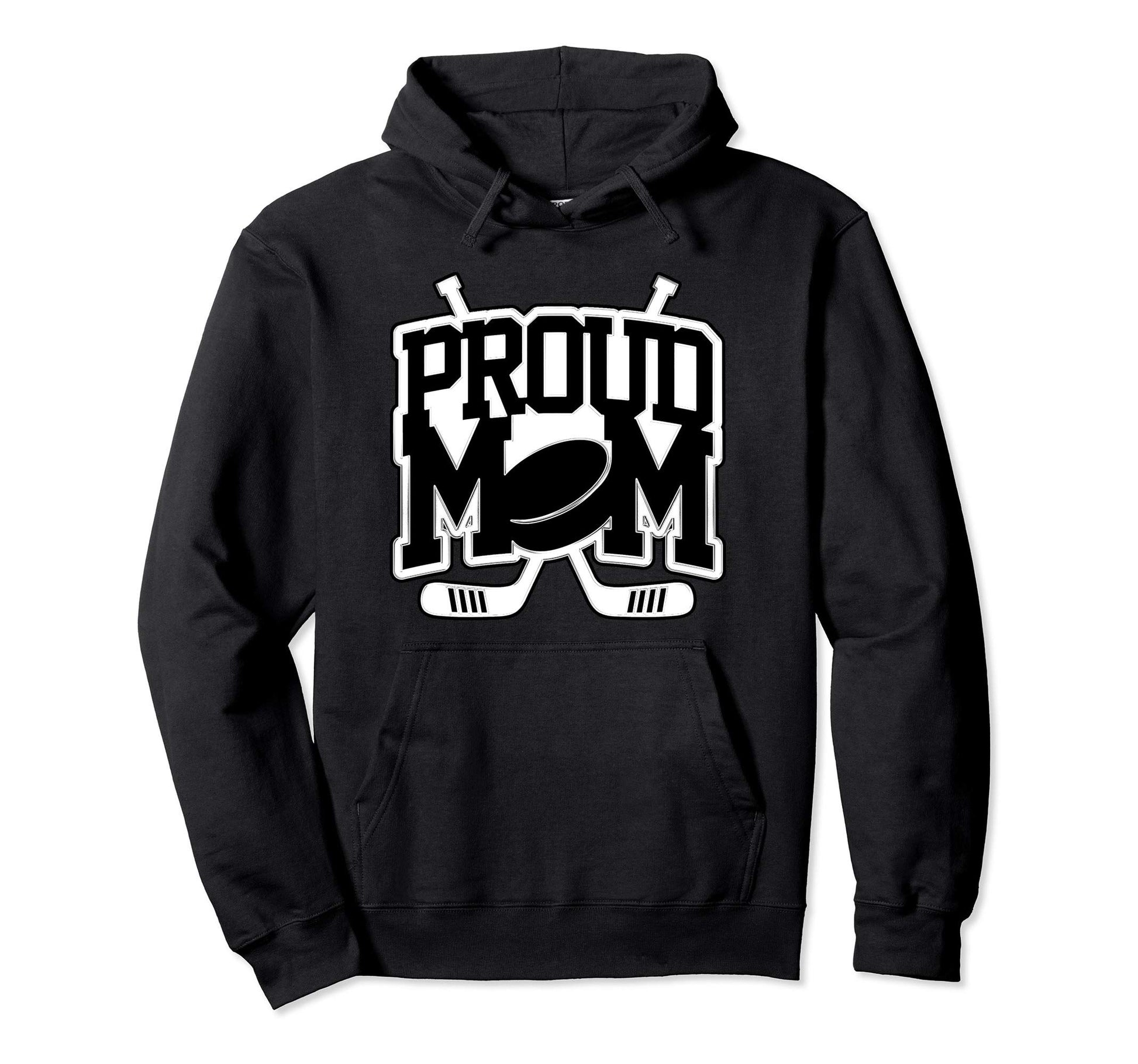 Proud Hockey Mom Gifts Mom Coach Hoodie - Aesthetic Graphic for Adults - T-Shirt, Sweatshirt, Hoodie