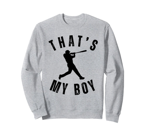 Thats My Baseball Mom Baseball Mom Sweatshirt - Unique Graphic Unisex - T-Shirt, Sweatshirt, Hoodie