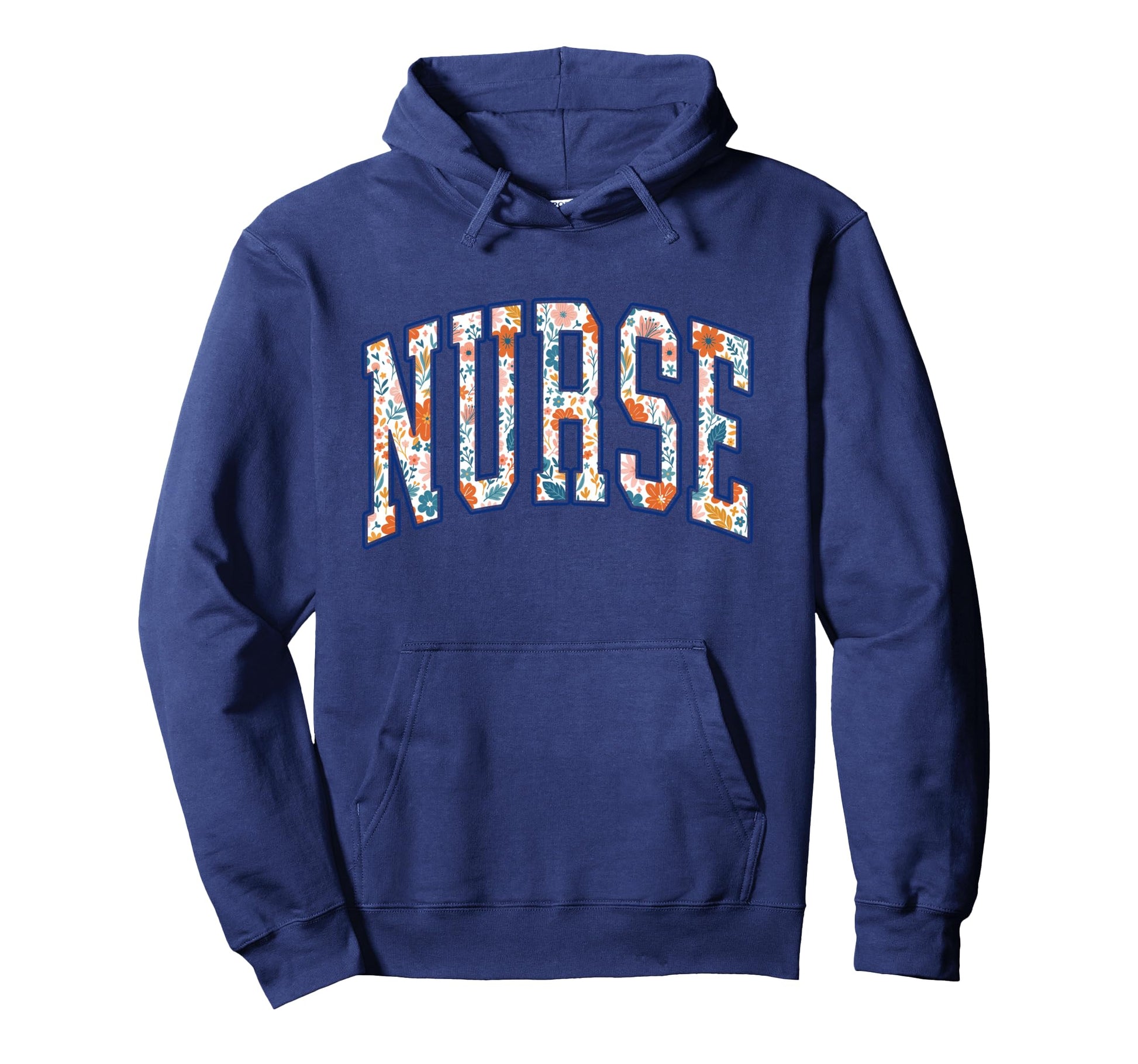 Floral Rn Nurse Boho Doctor Healthcare Hoodie - Unique Graphic Unisex - T-Shirt, Sweatshirt, Hoodie