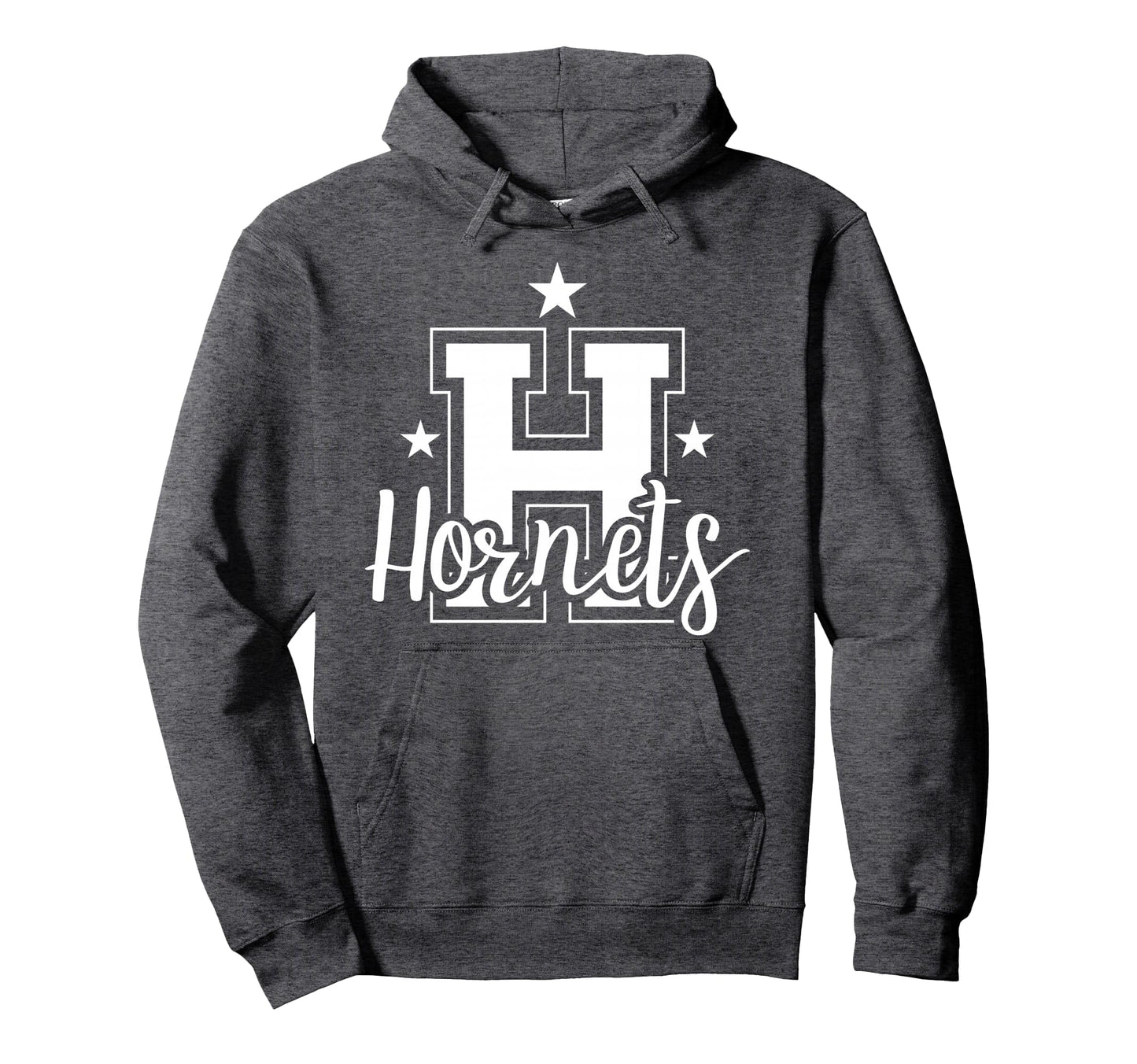 Schools Sports Mascot Hornets Team Fanatic Hoodie - Graphic Print Unisex - T-Shirt, Sweatshirt, Hoodie
