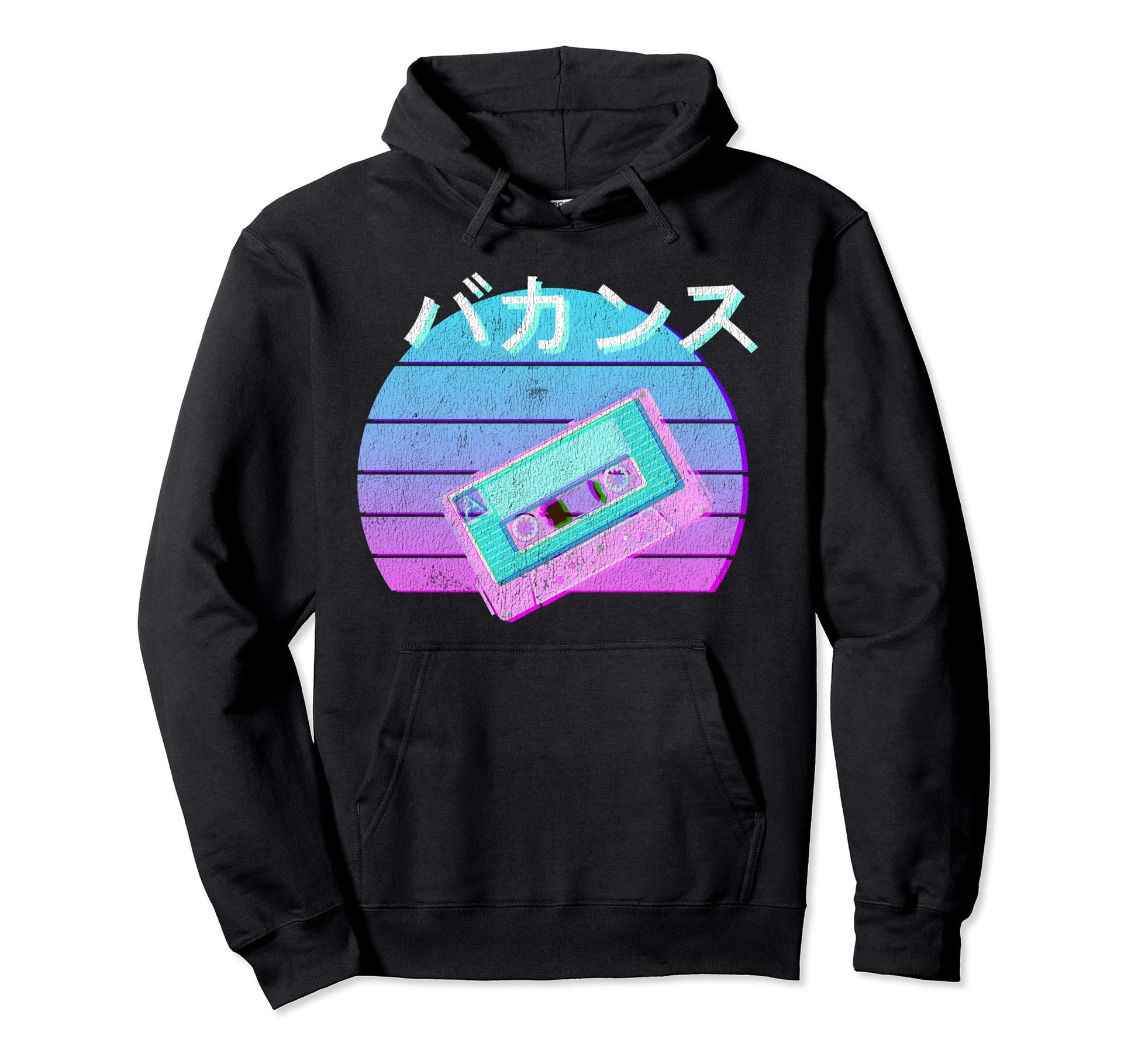 Mix Tape Japanese Otaku Grunge Hoodie - Novelty Apparel for Adults - T-Shirt, Sweatshirt, Hoodie