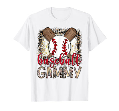Baseball Gammy Leopard Proud Ball Gammy T-Shirt - Unique Graphic Unisex - T-Shirt, Sweatshirt, Hoodie